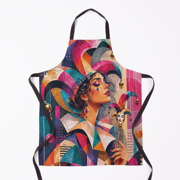 Item preview, Female Court Jester artwork. designed and sold by GalleryKauffeld.