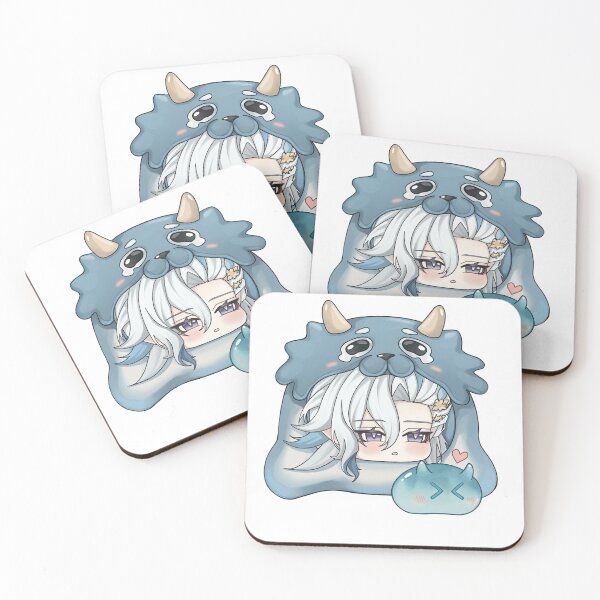 Item preview, Neuvillette Genshin Impact Cute Chibi designed and sold by kumabieku.