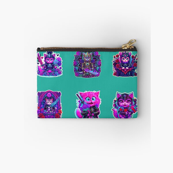 Item preview, Cute Cat Stickers Pack – Kawaii Kitten Set for Laptop, Phone & School Supplies designed and sold by Cyber-ART-Studio.