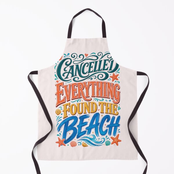Item preview, Cancelled Everything Found The Beach Funny Summer Vacation Beach Lover Gift Tshirt designed and sold by HopeAndHustle.