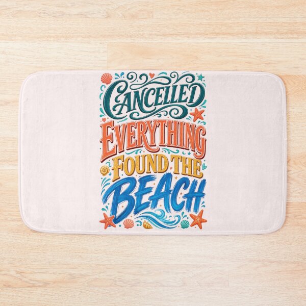 Item preview, Cancelled Everything Found The Beach Funny Summer Vacation Beach Lover Gift Tshirt designed and sold by HopeAndHustle.