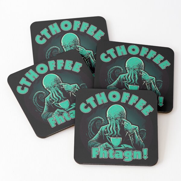 Item preview, Cthoffee Fhtagn Cosmic Coffee Humor designed and sold by obstinator.