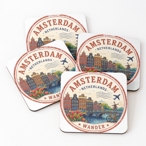 Item preview, Stamp Amsterdam designed and sold by VelumStudio.