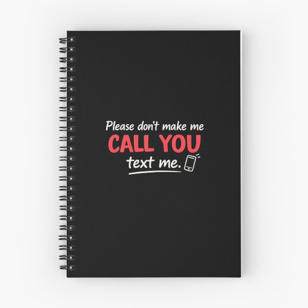 Item preview, Please Don't Make Me Call You Text Me Funny Introvert Typography T-Shirt designed and sold by Line-Mood1⭐️⭐️⭐️⭐️⭐️.