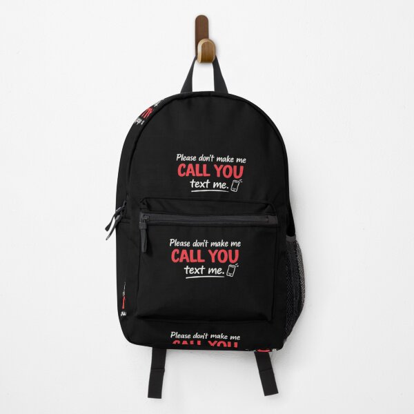 Item preview, Please Don't Make Me Call You Text Me Funny Introvert Typography T-Shirt designed and sold by Final Chance Designs⭐️⭐️⭐️⭐️⭐️.