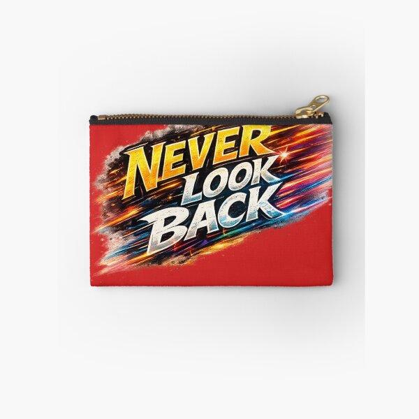 Item preview, Never Look Back | Motivational Typography Design designed and sold by VasiArtLab.