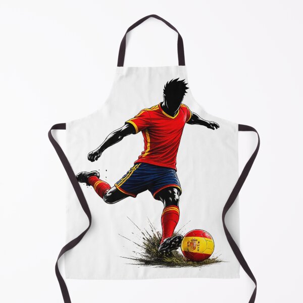 Item preview, Spain Soccer Player Power Kick Graphic designed and sold by ssmg80.