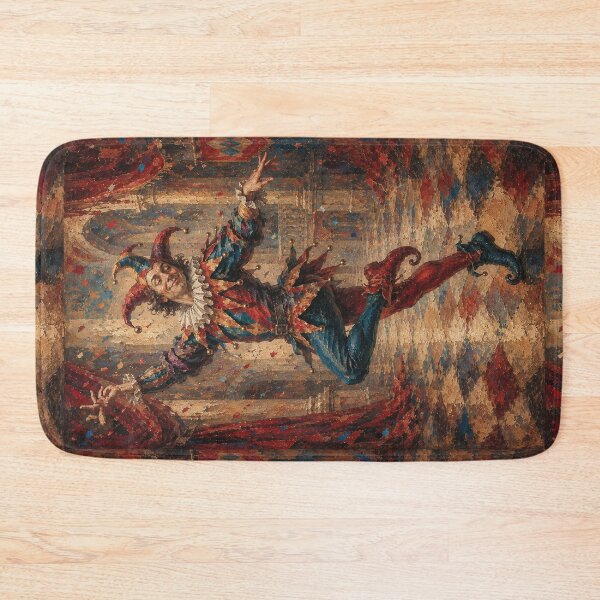 Item preview, Funny Court Jester painting. designed and sold by GalleryKauffeld.