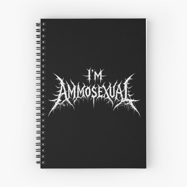 Item preview, I'm Ammosexual Death Metal Font Gun Lover Heavy Metal designed and sold by GibasVisuals.