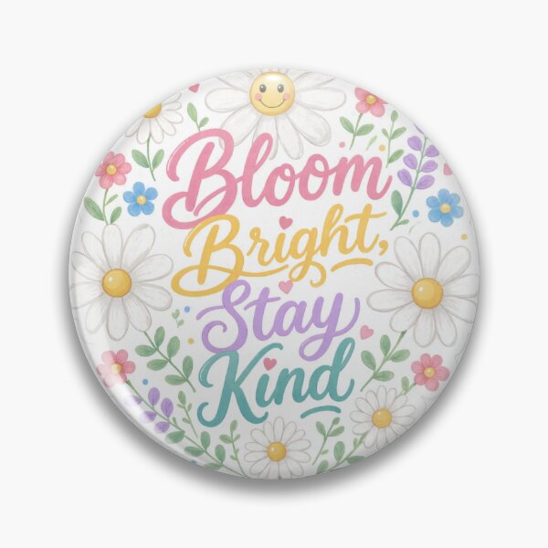 Item preview, Daisy : Bloom Bright, Stay Kind designed and sold by digital.stickerperso.com.