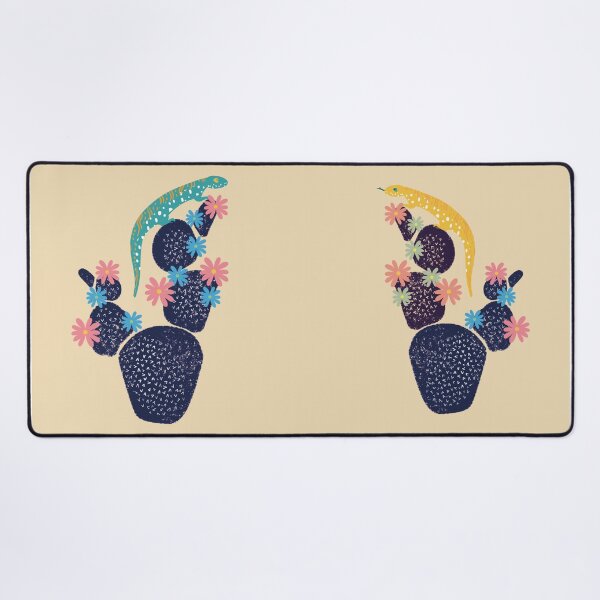 Item preview, Desert Lizard on Cactus designed and sold by IvysCreativityHouse.