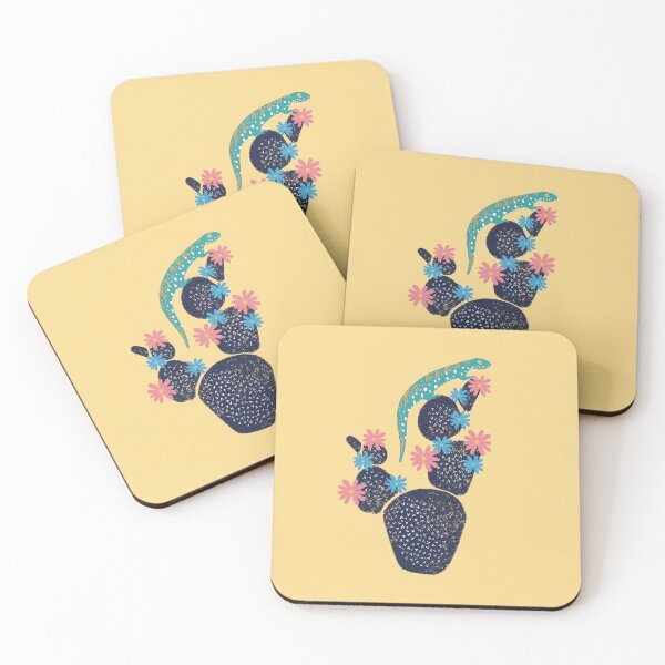 Item preview, Desert Lizard on Cactus designed and sold by IvysCreativityHouse.