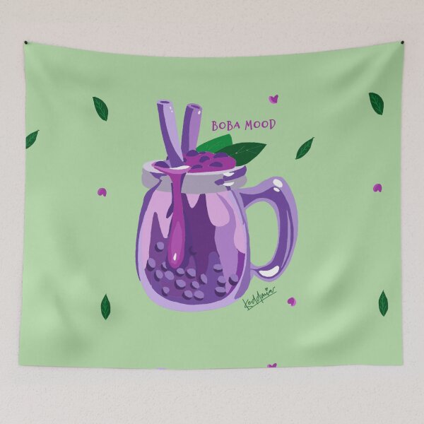 Item preview, Boba mood By Olga Schembri designed and sold by Keddmia.