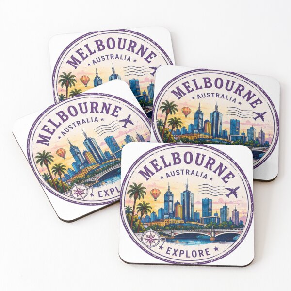 Item preview, Stamp Melbourne designed and sold by VelumStudio.