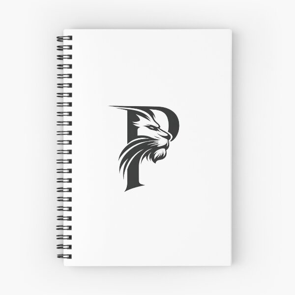 Item preview, Lion Letter P Monogram Design designed and sold by Presshue.