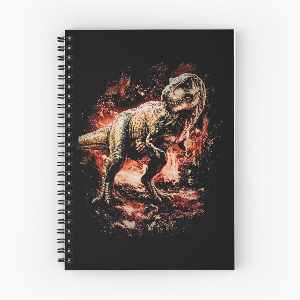 Item preview, Tyrannosaurus Rex Apex Genetic - Epic Volcanic Dinosaur Art designed and sold by Syrupulse.