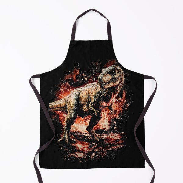 Item preview, Tyrannosaurus Rex Apex Genetic - Epic Volcanic Dinosaur Art designed and sold by Syrupulse.