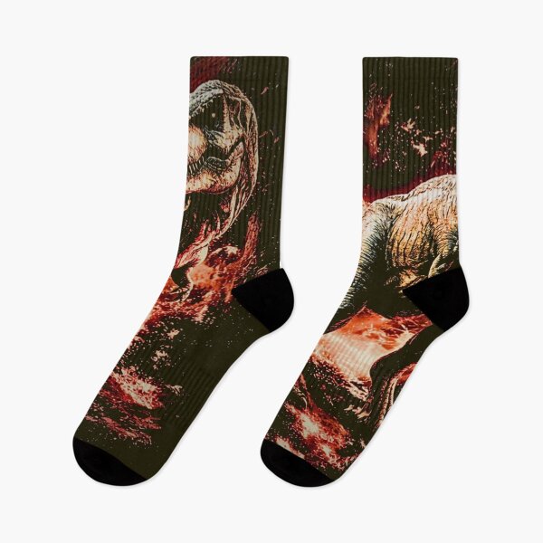 Item preview, Tyrannosaurus Rex Apex Genetic - Epic Volcanic Dinosaur Art designed and sold by Syrupulse.
