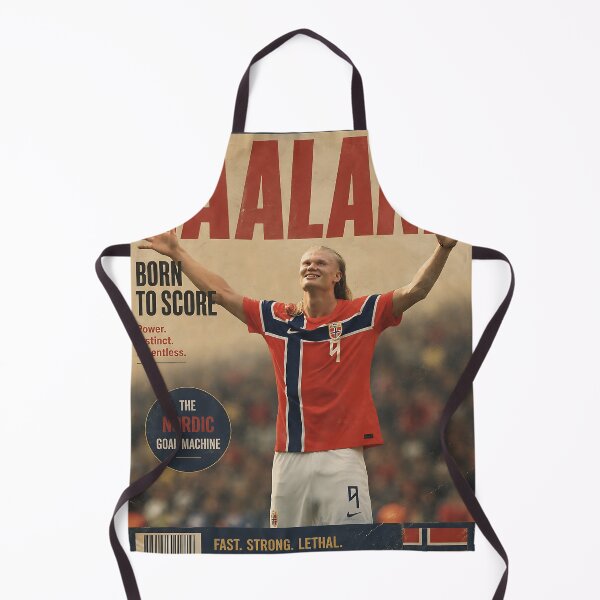 Item preview, Erling Haaland Vintage Magazine Football designed and sold by iwzzuel.