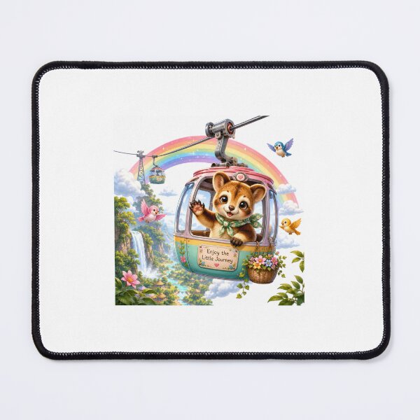Item preview, Tree Kangaroo Rainbow Cable Car Adventure designed and sold by QuirkNest Studio .
