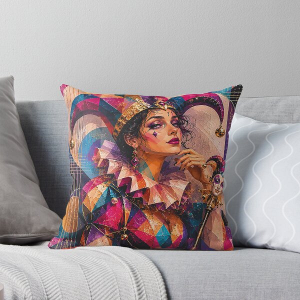 Item preview, Female Court Jester artwork. designed and sold by GalleryKauffeld.