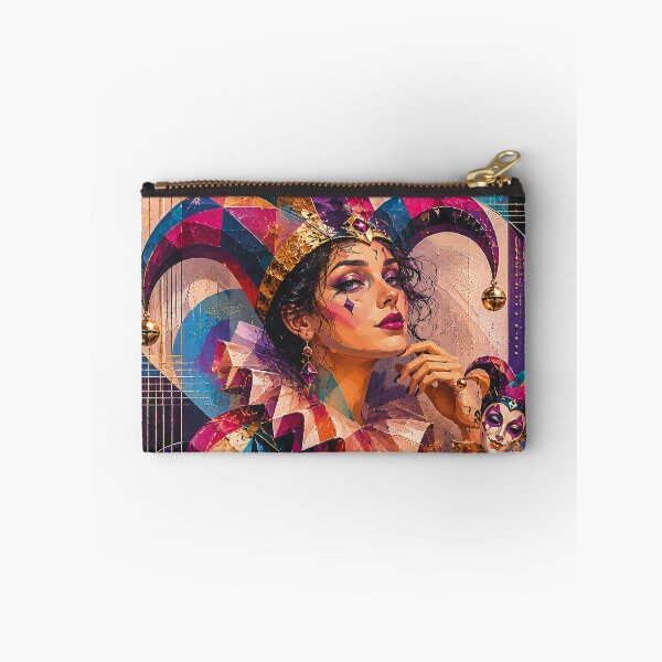 Item preview, Female Court Jester artwork. designed and sold by GalleryKauffeld.