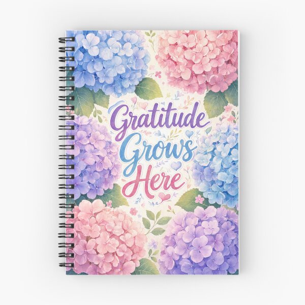 Item preview, Hydrangea — Gratitude Grows Here designed and sold by digital.stickerperso.com.