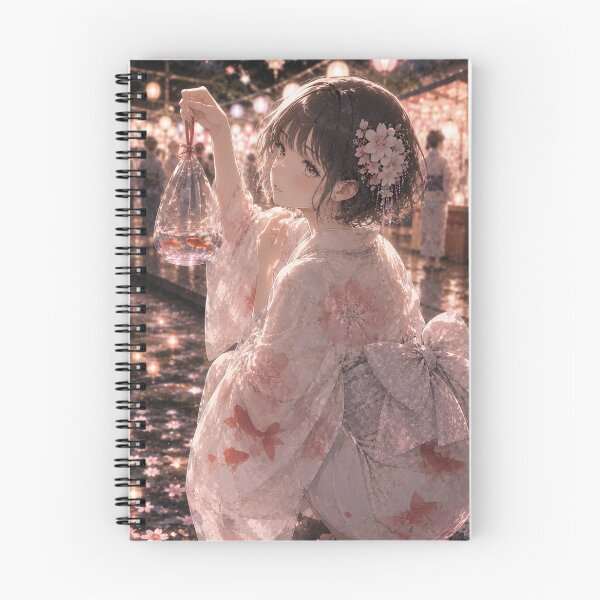 Item preview, White Yukata Lady designed and sold by Japanese Vibes.