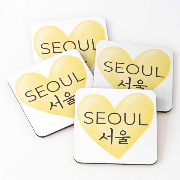 Item preview, Love Seoul - Sunshine Yellow designed and sold by Jamsil Designs.