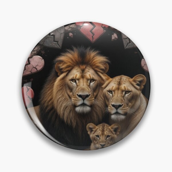 Item preview, Save Us Not Many Of Us Left Lion Family Wildlife Conservation T-Shirt designed and sold by Pioneer Spirit Market.