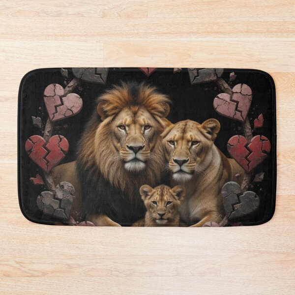 Item preview, Save Us Not Many Of Us Left Lion Family Wildlife Conservation T-Shirt designed and sold by Pioneer Spirit Market.