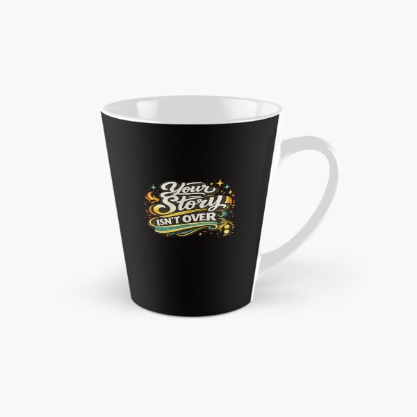 Item preview, Your Story Isn't Over | Inspirational Typography Design designed and sold by VasiArtLab.