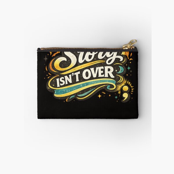 Item preview, Your Story Isn't Over | Inspirational Typography Design designed and sold by VasiArtLab.