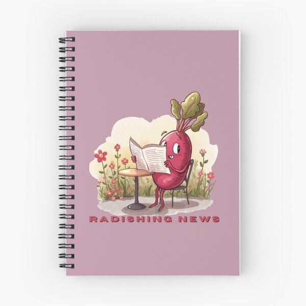 Item preview, Radishing News designed and sold by TeeHee Puns.
