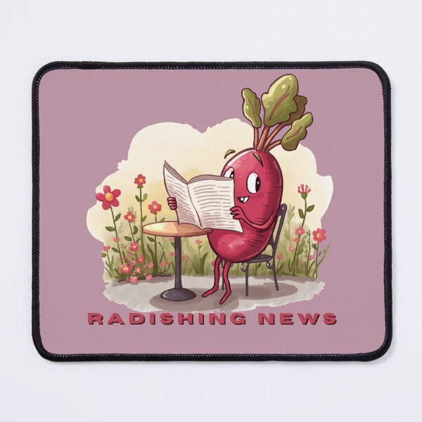Item preview, Radishing News designed and sold by TeeHee Puns.