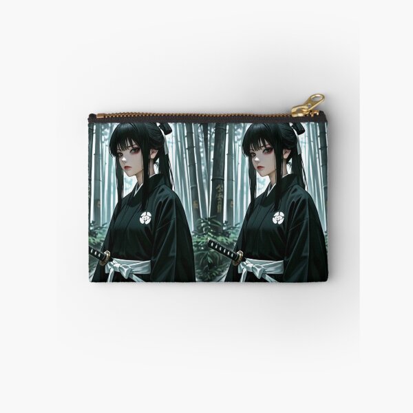 Item preview, Art - Young Samurai Woman, Traditional Japanese Illustration designed and sold by AnimeShin.