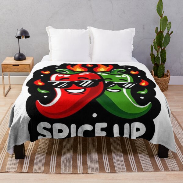 Item preview, Spice Up | Funny Chili Pepper Cartoon | Cute Hot Pepper Graphic | Foodie T-Shirt & Sticker Design designed and sold by SOSCHISTUDIO.