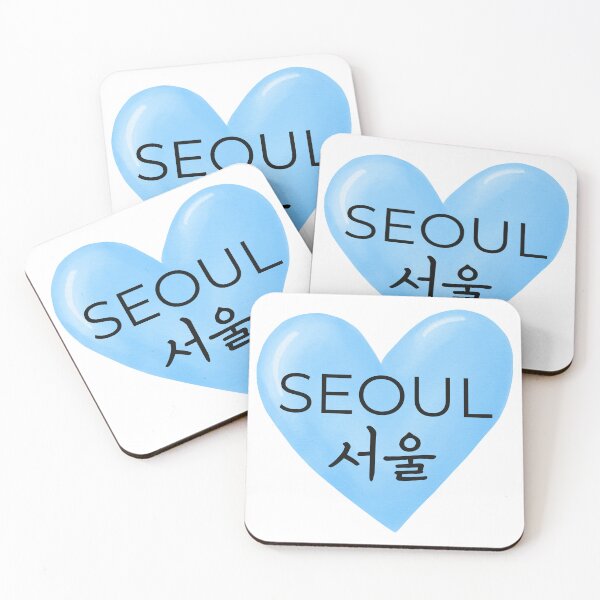 Item preview, Love Seoul - Blue designed and sold by Jamsil Designs.