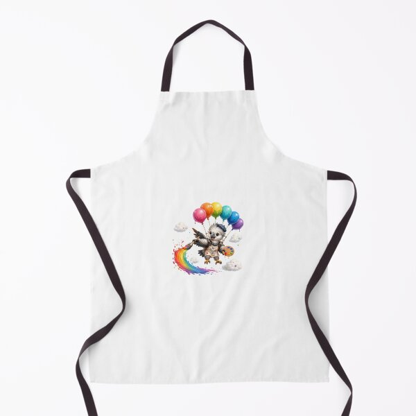 Item preview, Harpy Eagle Rainbow Paint Balloon Flight designed and sold by QuirkNest Studio .