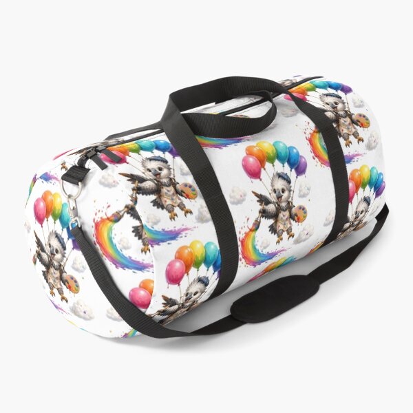 Item preview, Harpy Eagle Rainbow Paint Balloon Flight designed and sold by QuirkNest Studio .