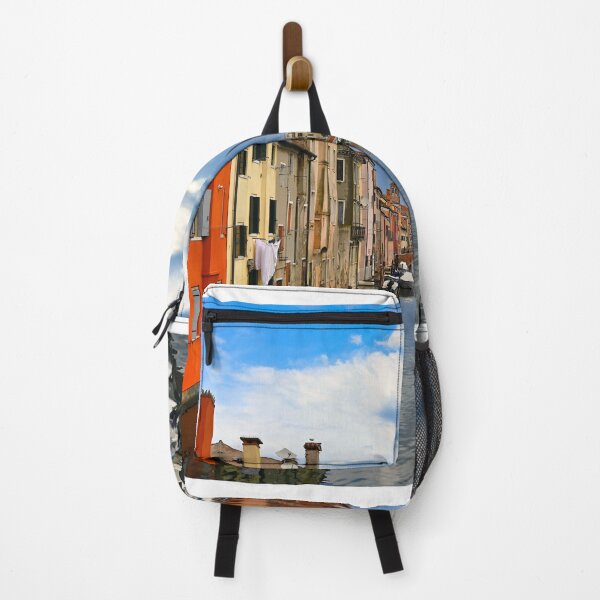 Item preview, Small boats floating in calm water in town of Chioggia, Venetian Lagoon, Veneto, Italy. designed and sold by goceris.