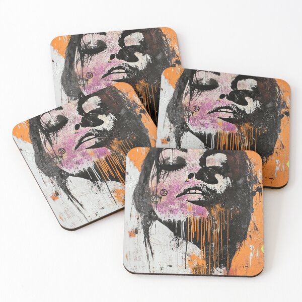 Item preview, Urban Graffiti Woman Portrait designed and sold by obstinator.