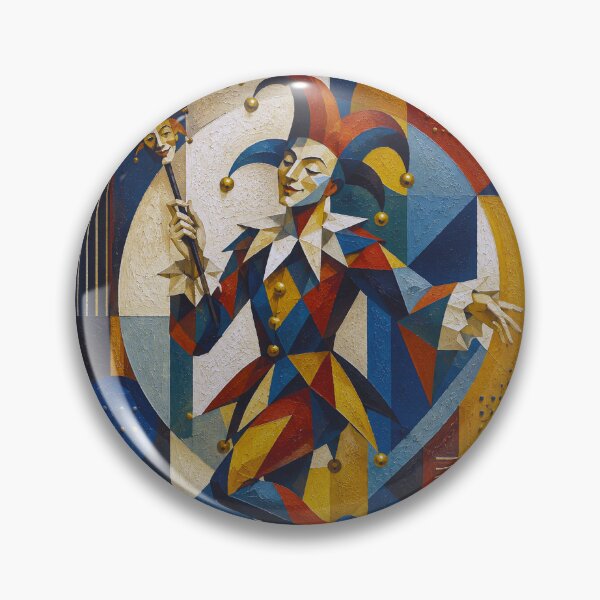 Item preview, Funny Court Jester painting. designed and sold by GalleryKauffeld.