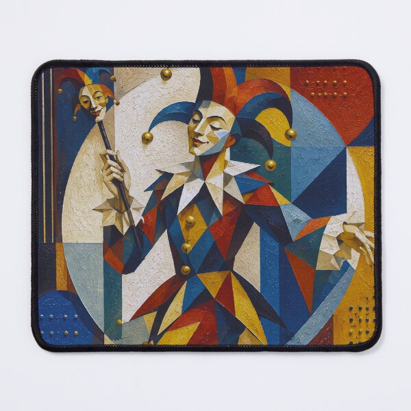 Item preview, Funny Court Jester painting. designed and sold by GalleryKauffeld.