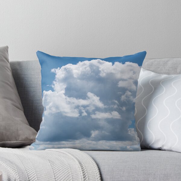 Item preview, Serene Ocean Under Fluffy Clouds designed and sold by Georgia Mizuleva.