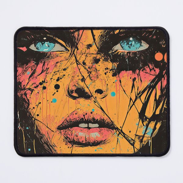 Item preview, Abstract Graffiti Woman Portrait designed and sold by obstinator.