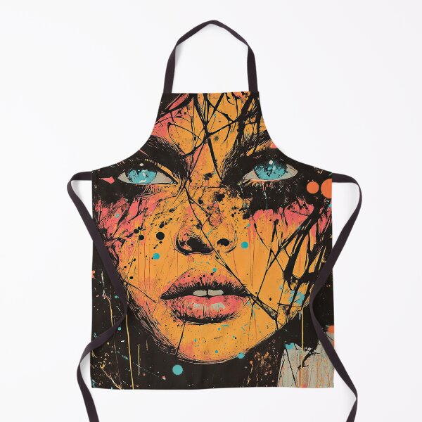 Item preview, Abstract Graffiti Woman Portrait designed and sold by obstinator.
