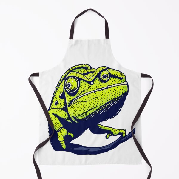 Aperçu de l'œuvre Chameleon Pop Art - Modern Graphic Art T-Shirt créée et vendue par QuirkThreadsCo.