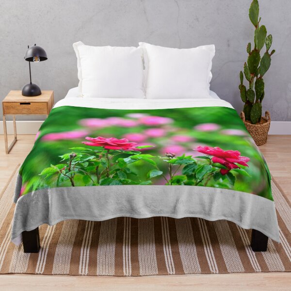 Item preview, Red roses with raindrops on the leaves, Volksgarten in Vienna, Austria designed and sold by goceris.