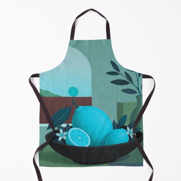 Item preview, Turquoise Lemon Escape designed and sold by joycrysstudio.